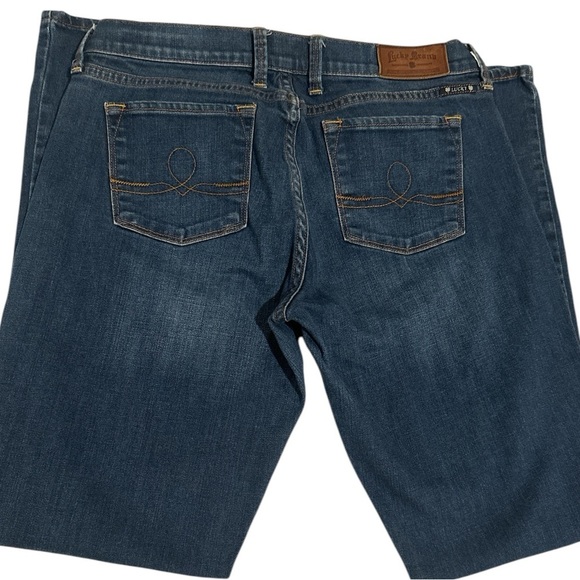 LUCKY Denim Blue Jeans Sofia Boot 10 X 30 - Picture 10 of 11